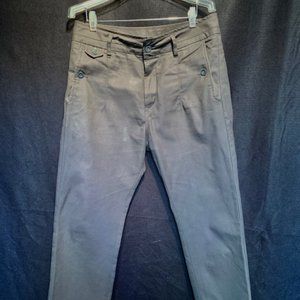 Diesel 100% Cotton Dark Olive Green/Grey Pants Size 31